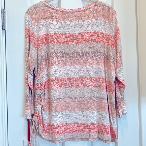 Ruby Rd. “Moroccan Sands” in Peach and Cream and Tan sz.PL NWT - Picture 8 of 11